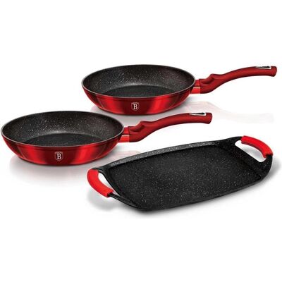 BerlingerHaus Granite Fryer Kit, Pfanne + Kochtopf, Mehrfarbig BerlingerHaus Granite Fryer Kit, Pfanne + Kochtopf, Mehrfarbig