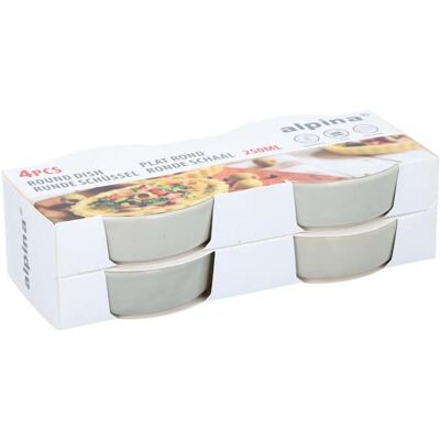 alpina Round dish 4pc, Auflaufform alpina Round dish 4pc, Auflaufform