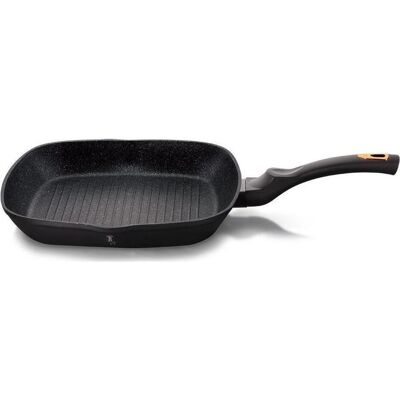 BerlingerHaus GRILLING PAN GRANITE 28cm Black ROSE BH-1636, Pfanne + Kochtopf, Schwarz BerlingerHaus GRILLING PAN GRANITE 28cm Black ROSE BH-1636, Pfanne + Kochtopf, Schwarz