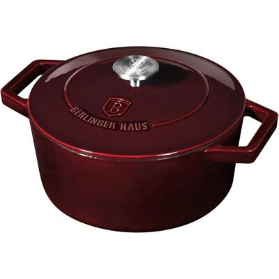 BerlingerHaus ENAMELED CAST IRON POT 24cm BH-6497, Pfanne + Kochtopf, Braun BerlingerHaus ENAMELED CAST IRON POT 24cm BH-6497, Pfanne + Kochtopf, Braun