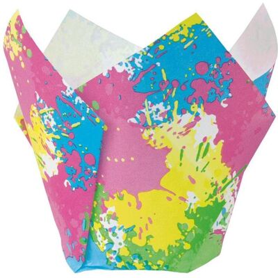 Demmler Muffin-Tulip-Wraps in FLOWPACK, Backform, Mehrfarbig Demmler Muffin-Tulip-Wraps in FLOWPACK, Backform, Mehrfarbig