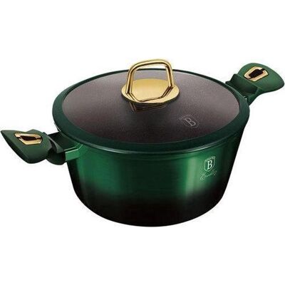 BerlingerHaus TITANO SHOP 28cm BH-6059 EMERALD, Pfanne + Kochtopf, Grün BerlingerHaus TITANO SHOP 28cm BH-6059 EMERALD, Pfanne + Kochtopf, Grün