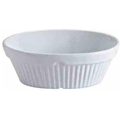 Mason Cash Collection Fine Stoneware Oval Pie and Serving Dish, Ceramic, White, 17 x 12.5 x 6.5 cm, Auflaufform, Weiss Mason Cash Collection Fine Stoneware Oval Pie and Serving Dish, Ceramic, White, 17 x 12.5 x 6.5 cm, Auflaufform, Weiss