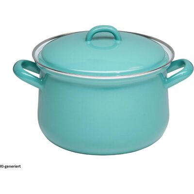 Kelomat Fleischtopf m.Deckel 18cm,2.5L, Pfanne + Kochtopf, Grün Kelomat Fleischtopf m.Deckel 18cm,2.5L, Pfanne + Kochtopf, Grün