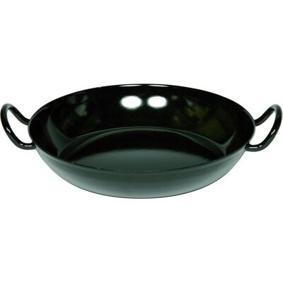Riess Schlemmerpfanne 24cm - Emaillierter Stahlpfanne Riess Schlemmerpfanne 24cm - Emaillierter Stahlpfanne