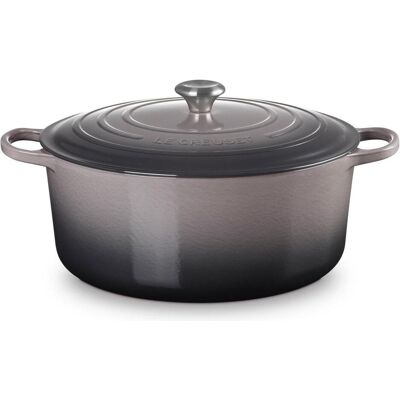 Le Creuset Cocotte Round Evo 34cm Flint, Pfanne + Kochtopf, Grau Le Creuset Cocotte Round Evo 34cm Flint, Pfanne + Kochtopf, Grau