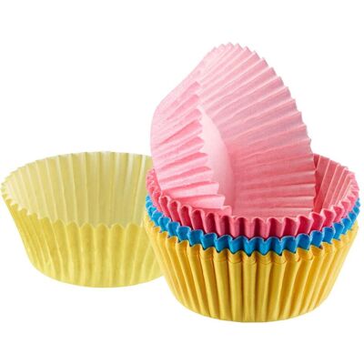 Westmark 60 Mini Muffin Papier- Backförmchen, farbig, Backform, Mehrfarbig Westmark 60 Mini Muffin Papier- Backförmchen, farbig, Backform, Mehrfarbig