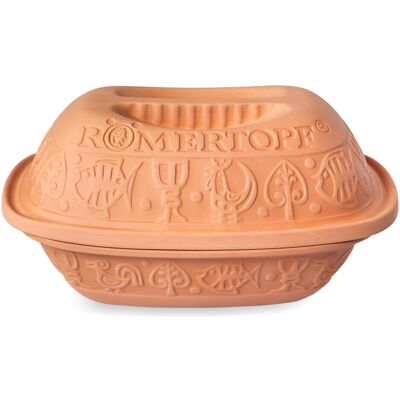 Römertopf Bräter Klassik 2 Pers., Pfanne + Kochtopf, Orange Römertopf Bräter Klassik 2 Pers., Pfanne + Kochtopf, Orange
