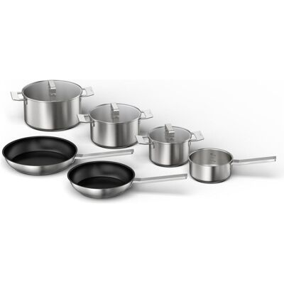 Siemens HZ9SE060 Pfannenset - Pfannen, Töpfe, Edelstahl Siemens HZ9SE060 Pfannenset - Pfannen, Töpfe, Edelstahl