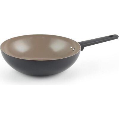 Salter BW12882EU7 Ceramic 28cm Stir Fry Pan, Pfanne + Kochtopf, Grau Salter BW12882EU7 Ceramic 28cm Stir Fry Pan, Pfanne + Kochtopf, Grau