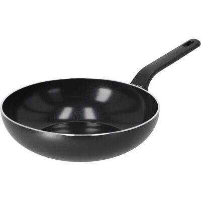 Greenpan Gp Essence Wok 28 Cm, Pfanne + Kochtopf, Schwarz Greenpan Gp Essence Wok 28 Cm, Pfanne + Kochtopf, Schwarz