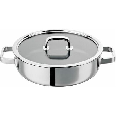 Schulte-Ufer SchmorRio i beschichtet, Pfanne + Kochtopf, Silber Schulte-Ufer SchmorRio i beschichtet, Pfanne + Kochtopf, Silber