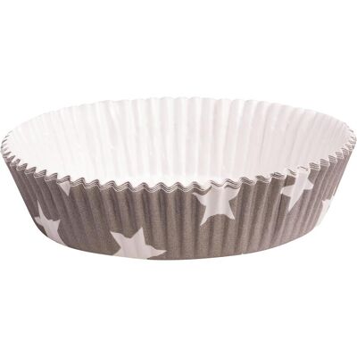 Demmler Tarte-Backform Sterne weiss/grau, Backform, Beige Demmler Tarte-Backform Sterne weiss/grau, Backform, Beige
