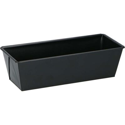 alpina Cake tin 25x11x7,2cm 0,4mm, Backform, Schwarz alpina Cake tin 25x11x7,2cm 0,4mm, Backform, Schwarz