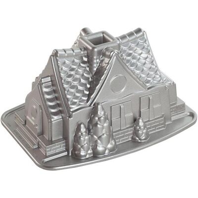 Nordic Ware Lebkuchenhaus Bundt-Form - Festliche Weihnachtsform Nordic Ware Lebkuchenhaus Bundt-Form - Festliche Weihnachtsform