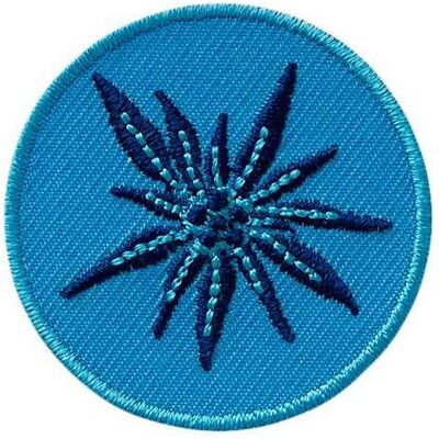 Mono Quick Edelweiss blau, Applikationen, Blau Mono Quick Edelweiss blau, Applikationen, Blau