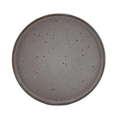Domoletti Desert Plate Brown Dots 19.6cm, Teller, Braun Domoletti Desert Plate Brown Dots 19.6cm, Teller, Braun