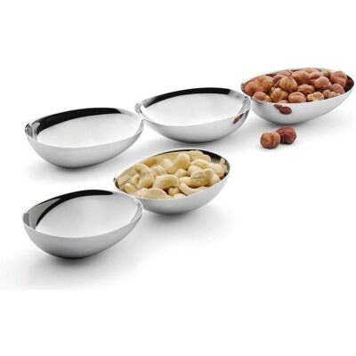 Philippi Serviergeschirr, Snackschale Pebbles Duo 19 cm Philippi Serviergeschirr, Snackschale Pebbles Duo 19 cm