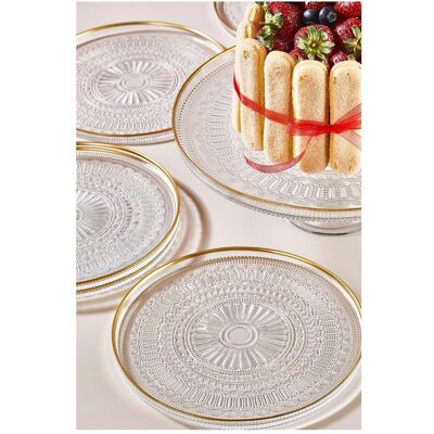 Hermia, Geschirrset, Serenity Dessert Plate Set (7 Stk.) Hermia, Geschirrset, Serenity Dessert Plate Set (7 Stk.)