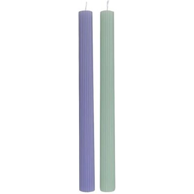 Villeroy & Boch Kerzen, Stabkerze bleu + vert,Set 2 Stück Fleur Accessoires bleu (2 Stk.) Villeroy & Boch Kerzen, Stabkerze bleu + vert,Set 2 Stück Fleur Accessoires bleu (2 Stk.)
