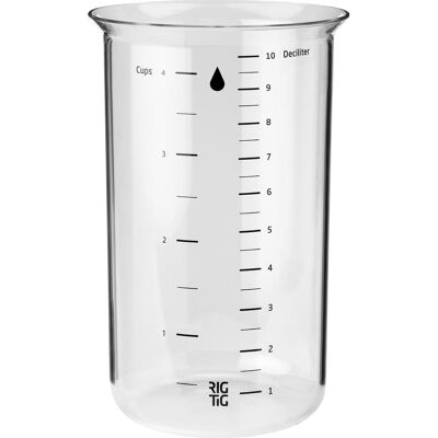 Rig-Tig by Stelton RIG-TIG - MIX-IT measuring cup - Clear - 1 l, Messbecher, Transparent Rig-Tig by Stelton RIG-TIG - MIX-IT measuring cup - Clear - 1 l, Messbecher, Transparent