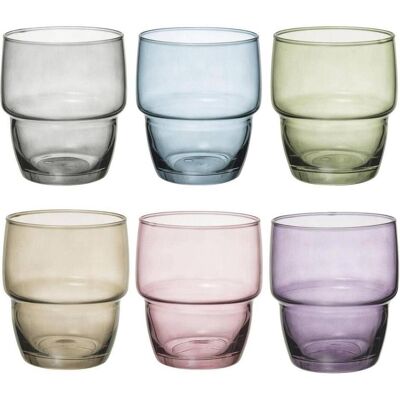 Secret de Gourmet SG Rodrig Wassergläser – 28 cl – 6er-Set – Kristallboden, Trinkgläser, Transparent Secret de Gourmet SG Rodrig Wassergläser – 28 cl – 6er-Set – Kristallboden, Trinkgläser, Transparent