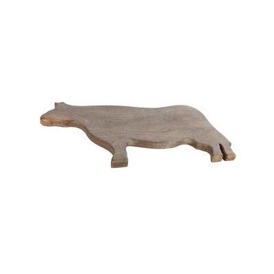 Serviergeschirr, Snackbrett Kuh Natur Mango 41X26X1,6 Cm Serviergeschirr, Snackbrett Kuh Natur Mango 41X26X1,6 Cm