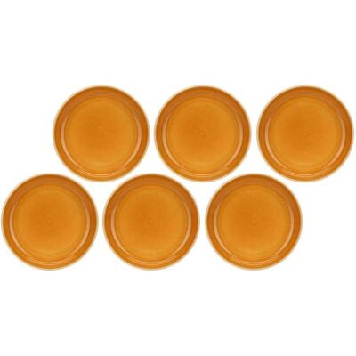 Rose Tulipani, Geschirrset, ROSE&TULIPANI ARPEGGIO Set mit 6 Suppenteller 21 cm orange (6 Stk.) Rose Tulipani, Geschirrset, ROSE&TULIPANI ARPEGGIO Set mit 6 Suppenteller 21 cm orange (6 Stk.)
