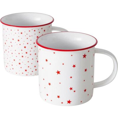 Boltze Home Becher Sterny 400ml sort., Tasse Boltze Home Becher Sterny 400ml sort., Tasse