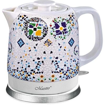 Maestro Czajnik elektryczny 1 5L MR-068-MOSAIC, Wasserkocher, Mehrfarbig Maestro Czajnik elektryczny 1 5L MR-068-MOSAIC, Wasserkocher, Mehrfarbig