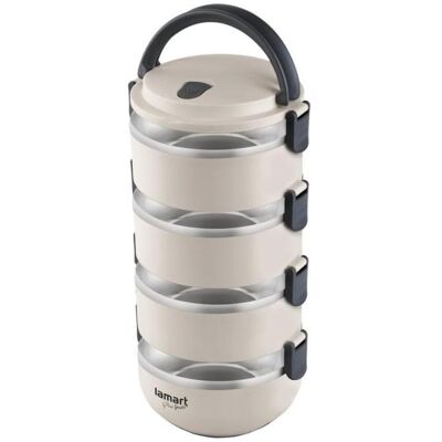Piere Lamart LT6024 - Lebensmittelbehälter - 2,4L - beige - Isolierter Transportbehälter Piere Lamart LT6024 - Lebensmittelbehälter - 2,4L - beige - Isolierter Transportbehälter