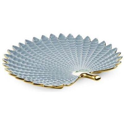 Eurofirany C / HIRAL / 3 / PAT / 03 40X38X5 Blau + PLN, Teller, Blau, Gold Eurofirany C / HIRAL / 3 / PAT / 03 40X38X5 Blau + PLN, Teller, Blau, Gold