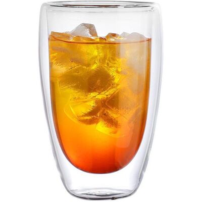 Bdt Doppelwandiges Thermoglas, Glas, Borosilikatglas, 350 ml, spülmaschinengeeignet, Tasse, Transparent Bdt Doppelwandiges Thermoglas, Glas, Borosilikatglas, 350 ml, spülmaschinengeeignet, Tasse, Transparent