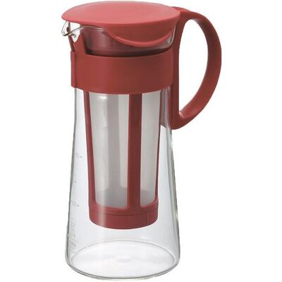 Hario Mizudashi, Cold Brew Coffee Pot, Kaffeebereiter, Rot Hario Mizudashi, Cold Brew Coffee Pot, Kaffeebereiter, Rot