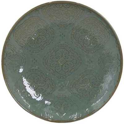 Domoletti, Serviergeschirr, Plate dessert Green arabic, Ø 19 cm, green Domoletti, Serviergeschirr, Plate dessert Green arabic, Ø 19 cm, green