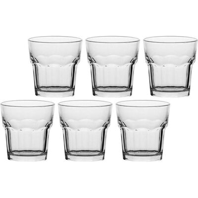 La Porcellana Bianca OPEN BAR Set mit 6 Negroni Gläsern 360 ml, Trinkgläser, Transparent La Porcellana Bianca OPEN BAR Set mit 6 Negroni Gläsern 360 ml, Trinkgläser, Transparent