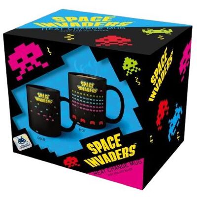 Space Invaders Tasse - Farbwechsel (300 ml) - Tasse Space Invaders Tasse - Farbwechsel (300 ml) - Tasse