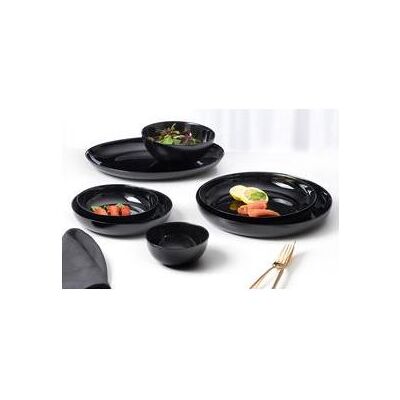 Ritzenhoff & Breker, Serviergeschirr, Platte "4EVERY DAY", schwarz, oval Ritzenhoff & Breker, Serviergeschirr, Platte "4EVERY DAY", schwarz, oval