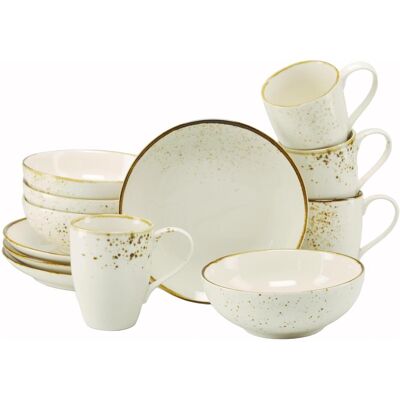 CreaTable, Geschirrset, Nature Collection (12 Stk.) CreaTable, Geschirrset, Nature Collection (12 Stk.)