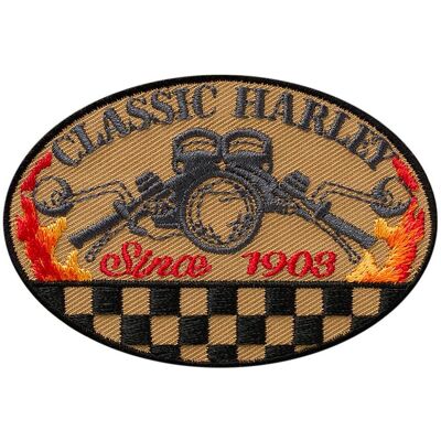 Mono Quick Classic Motorrad, Applikationen, Mehrfarbig Mono Quick Classic Motorrad, Applikationen, Mehrfarbig