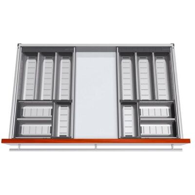 Blum Schalen-Set ORGA-LINE für TANDEMBOX antaro, Besteckkasten, Grau Blum Schalen-Set ORGA-LINE für TANDEMBOX antaro, Besteckkasten, Grau
