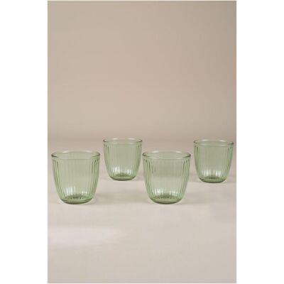Hermia Splendid Zen Glass Set (4 Pieces), Trinkgläser, Grün Hermia Splendid Zen Glass Set (4 Pieces), Trinkgläser, Grün