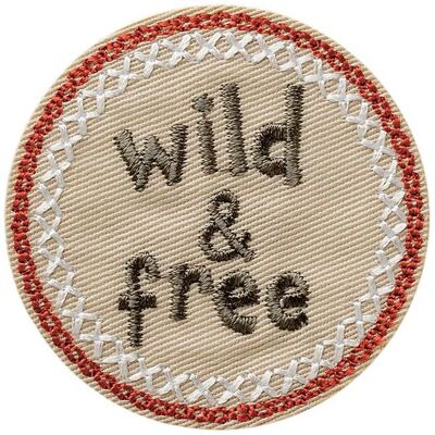 Mono Quick Wild & Free rund, Applikationen, Beige Mono Quick Wild & Free rund, Applikationen, Beige
