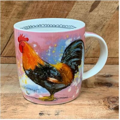 Alex Clark Art M27 Hen Welsummer Osterbecher, Tasse, Mehrfarbig Alex Clark Art M27 Hen Welsummer Osterbecher, Tasse, Mehrfarbig
