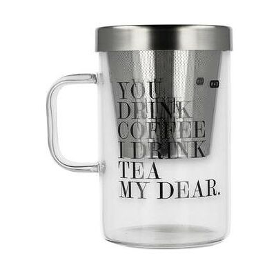 Paper & Tea My Dear Brewing Mug 450 ml Tee-Ei, Tasse, Weiss Paper & Tea My Dear Brewing Mug 450 ml Tee-Ei, Tasse, Weiss