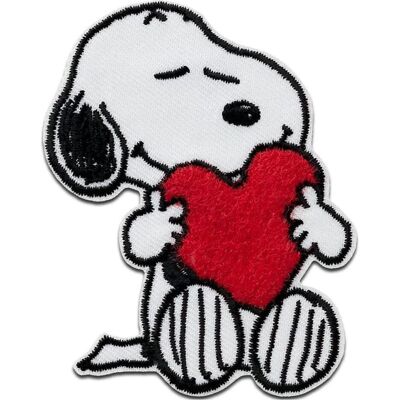 Mono Quick Peanuts Snoopy Herz, Applikationen, Rot, Weiss, Schwarz, Mehrfarbig Mono Quick Peanuts Snoopy Herz, Applikationen, Rot, Weiss, Schwarz, Mehrfarbig