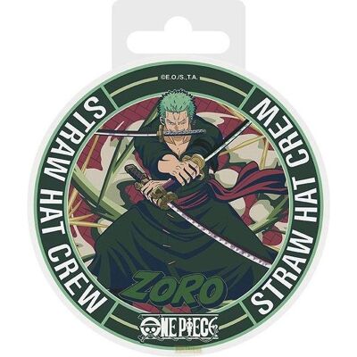 ABYstyle, Untersetzer, One Piece Sottobicchiere Ceramica: Zoro 10cm (1x, Glasuntersetzer) ABYstyle, Untersetzer, One Piece Sottobicchiere Ceramica: Zoro 10cm (1x, Glasuntersetzer)