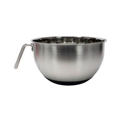 Bratschüssel Aus Edelstahl Ø 24 Cm Mit Griff, Schüssel + Schale, Silber Bratschüssel Aus Edelstahl Ø 24 Cm Mit Griff, Schüssel + Schale, Silber