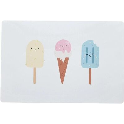 Zeller Present, Tischset, Tischset Ice Kunststoff 45x30 cm (1 Stk., 45 x 30 cm) Zeller Present, Tischset, Tischset Ice Kunststoff 45x30 cm (1 Stk., 45 x 30 cm)