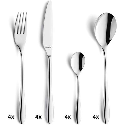 Amefa Cuba, Besteck, Silber Amefa Cuba, Besteck, Silber